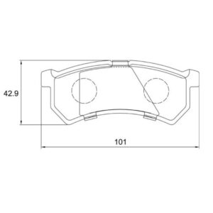 Renault Kwid Front Brake Pads