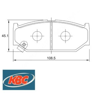 Suzuki Front Brake Pads
