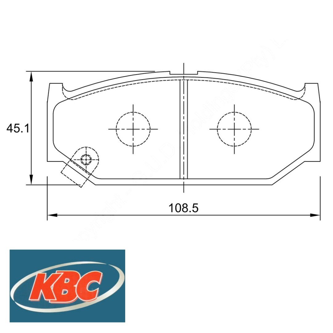 Suzuki Front Brake Pads